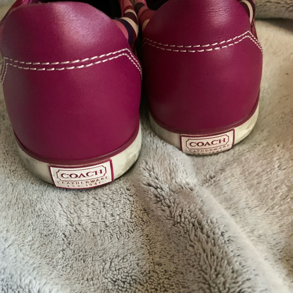SOLD Cute Coach slip on shoes - Picture 3 of 3
